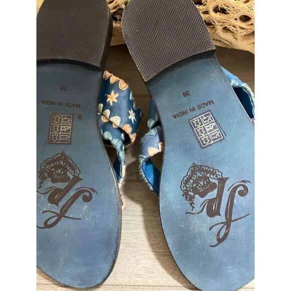 New Free People Bella Caia Crochet Sandals Size 26 - Picture 5 of 6